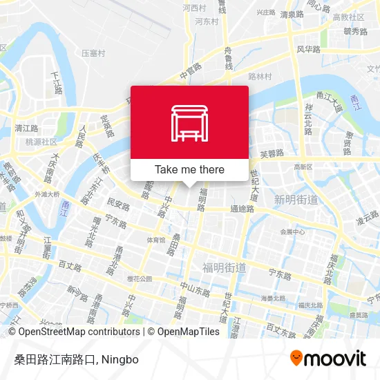 桑田路江南路口 map