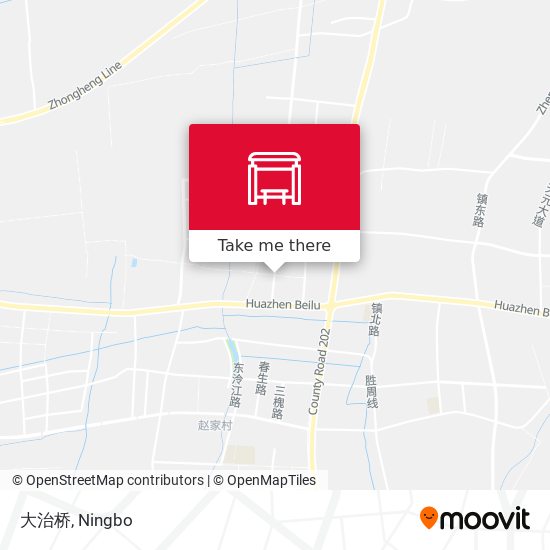 大治桥 map