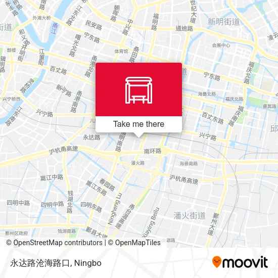 永达路沧海路口 map