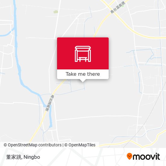 董家跳 map