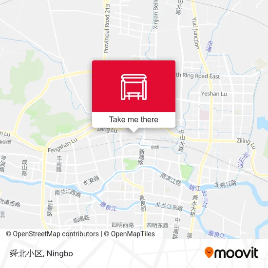 舜北小区 map