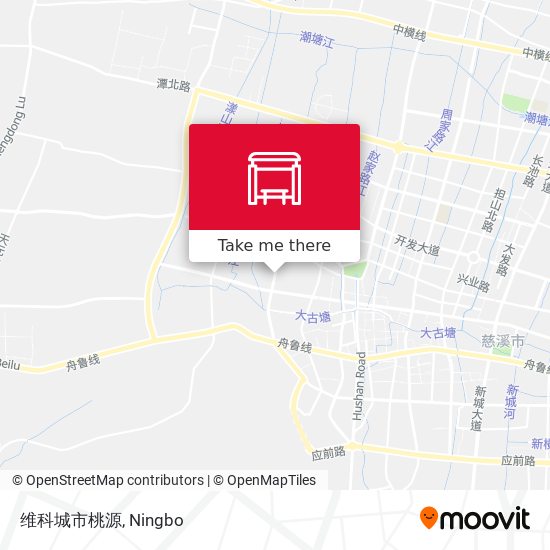 维科城市桃源 map