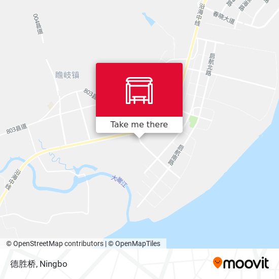 德胜桥 map