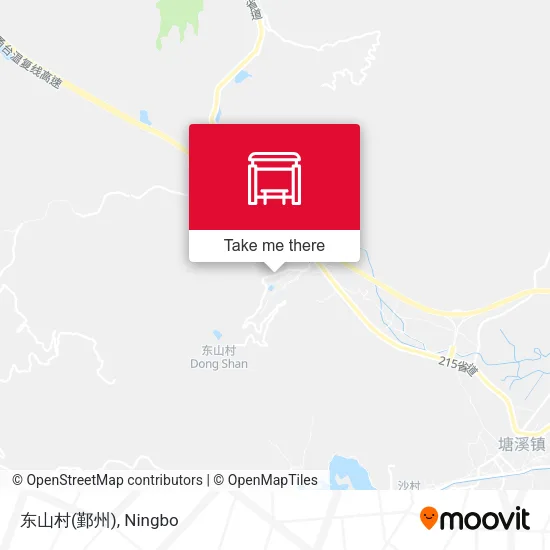 东山村(鄞州) map