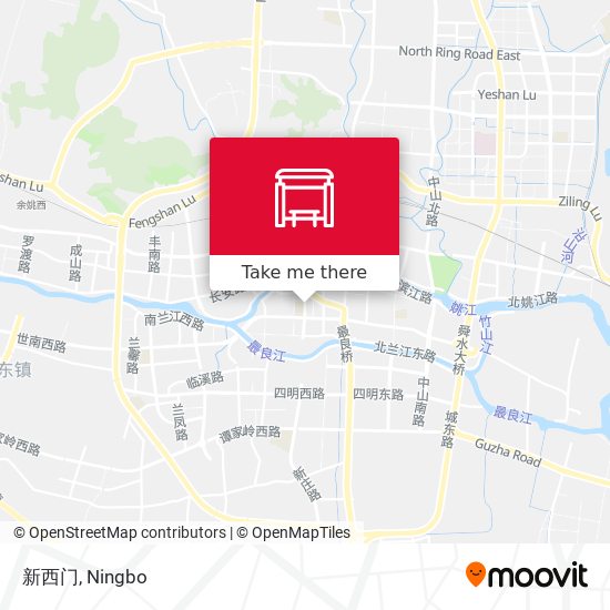 新西门 map