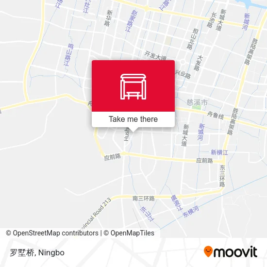 罗墅桥 map
