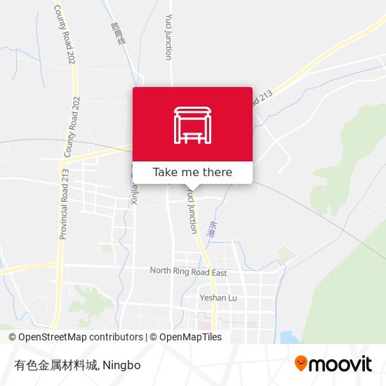 有色金属材料城 map