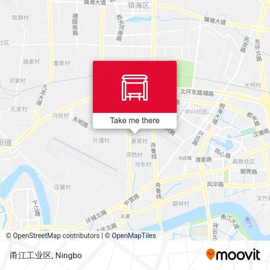 甬江工业区 map