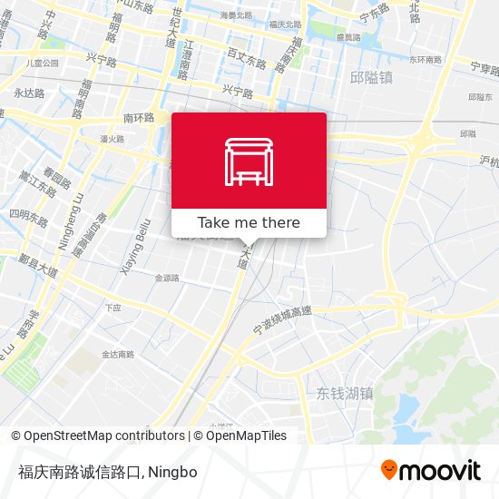 福庆南路诚信路口 map