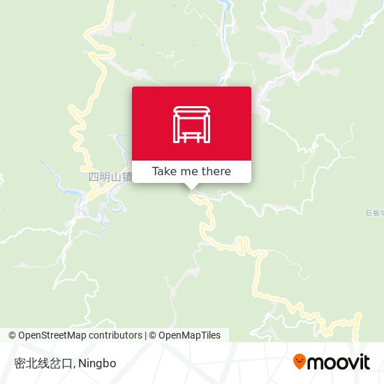 密北线岔口 map