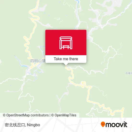 密北线岔口 map