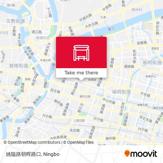 姚隘路朝晖路口 map