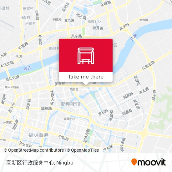 高新区行政服务中心 map