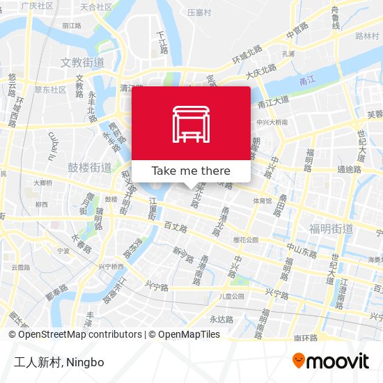 工人新村 map