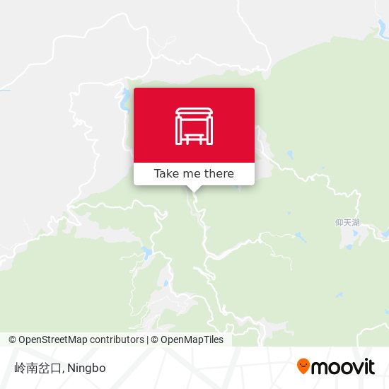 岭南岔口 map