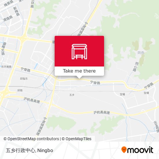 五乡行政中心 map