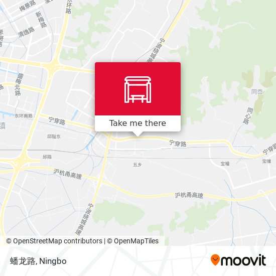 蟠龙路 map