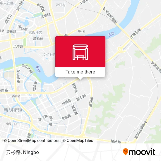 云杉路 map