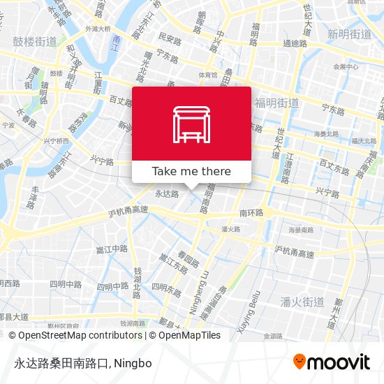 永达路桑田南路口 map