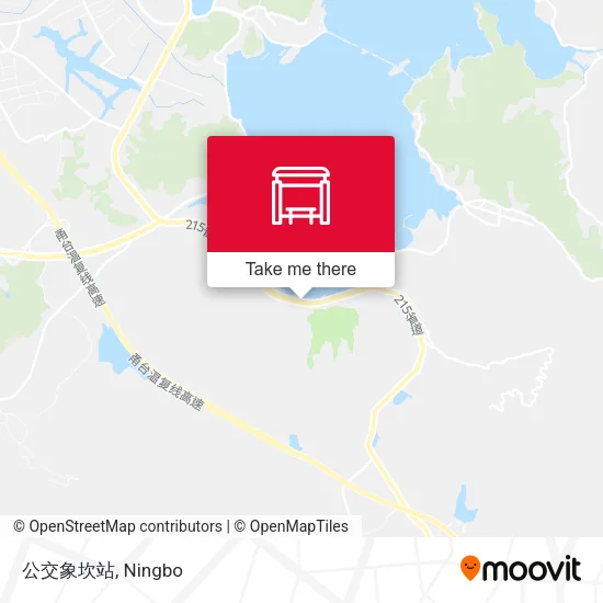 公交象坎站 map