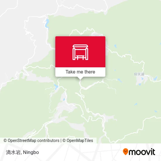 滴水岩 map