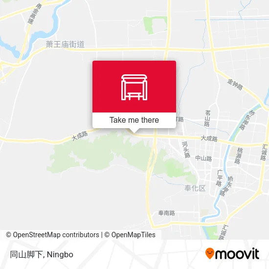 同山脚下 map