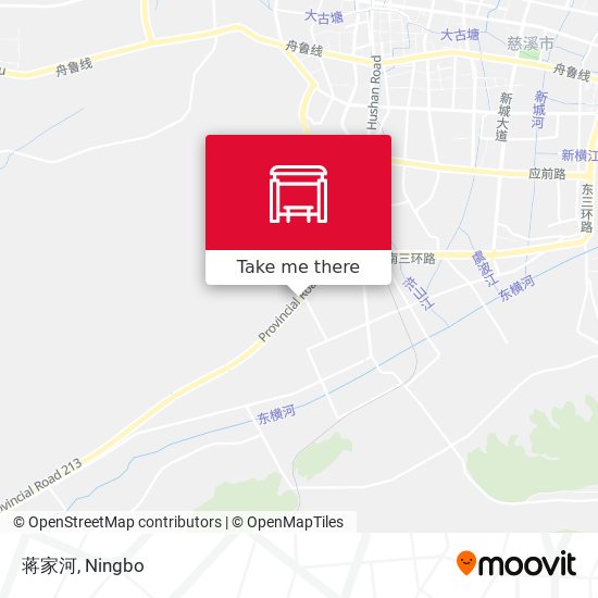 蒋家河 map