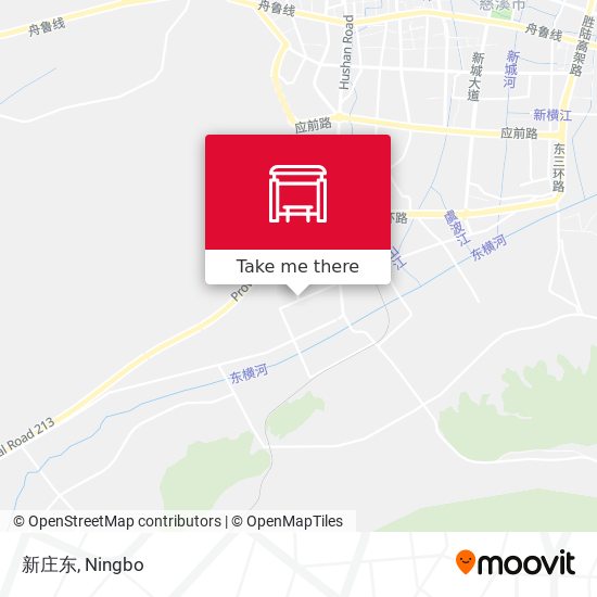 新庄东 map