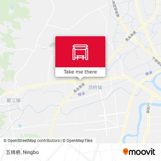 五锋桥 map