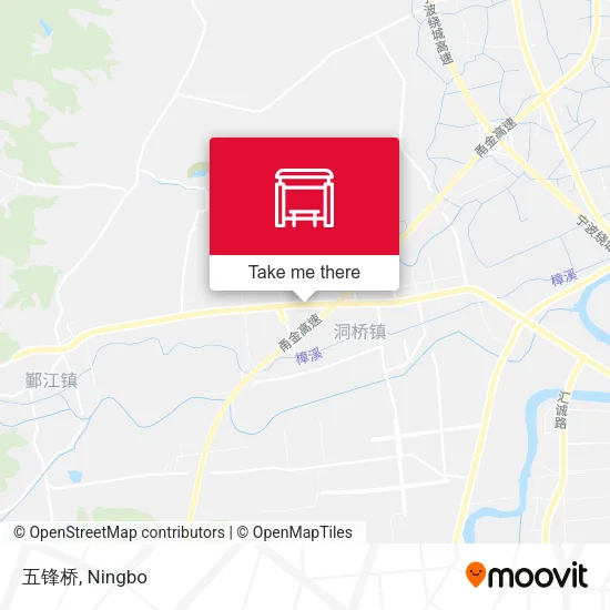 五锋桥 map