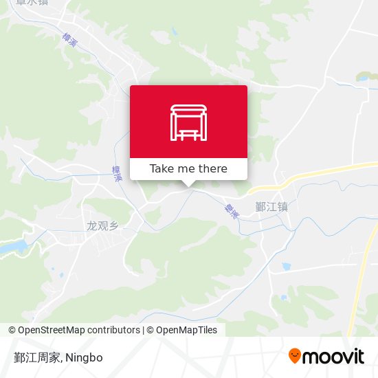 鄞江周家 map
