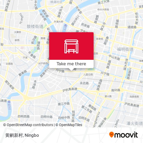 黄鹂新村 map