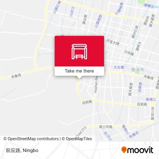 前应路 map
