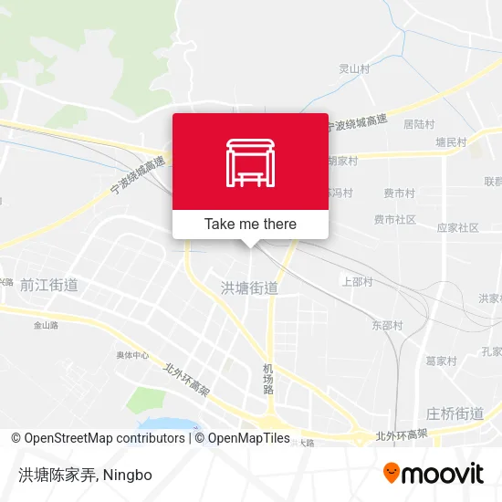 洪塘陈家弄 map