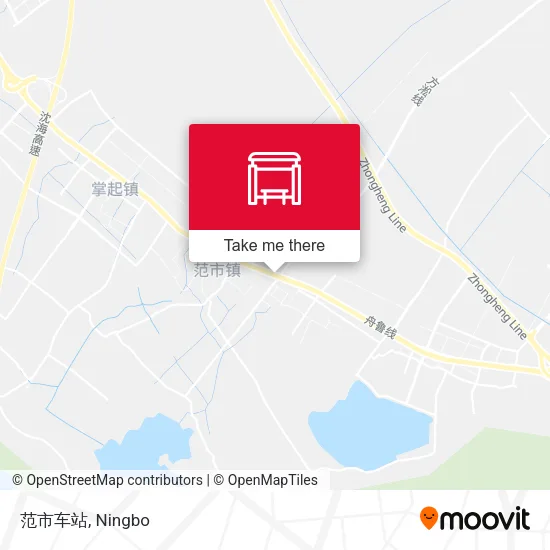 范市车站 map
