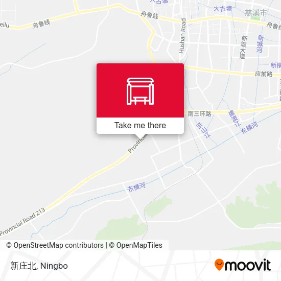 新庄北 map
