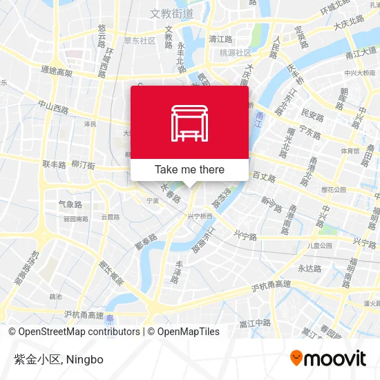 紫金小区 map