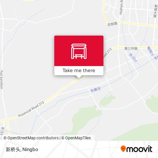 新桥头 map