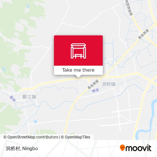 洞桥村 map