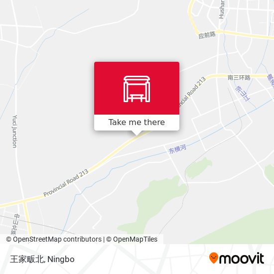王家畈北 map