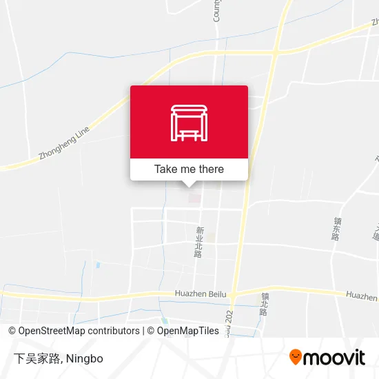 下吴家路 map