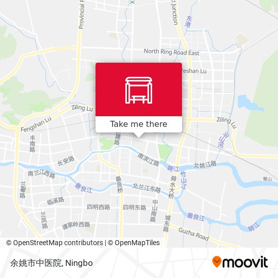 余姚市中医院 map