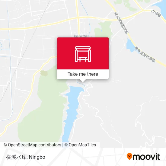 横溪水库 map