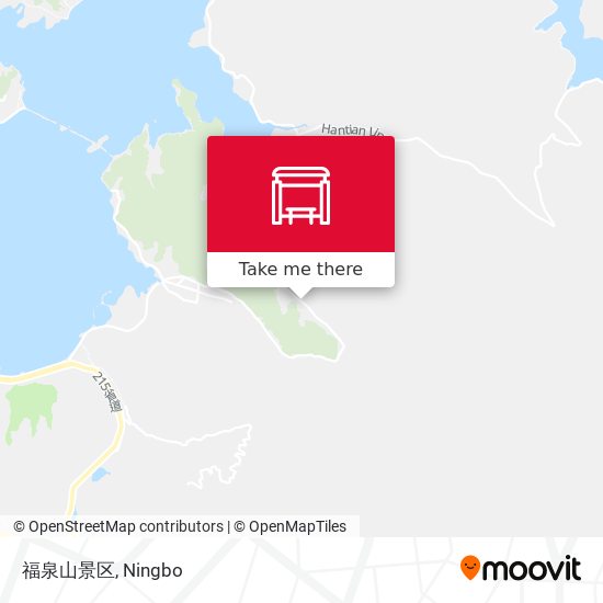 福泉山景区 map