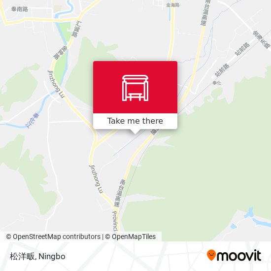 松洋畈 map