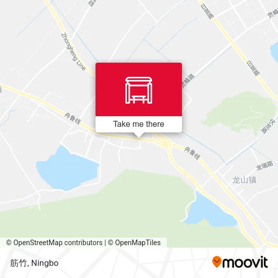 筋竹 map