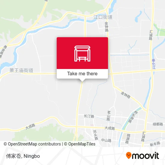傅家岙 map