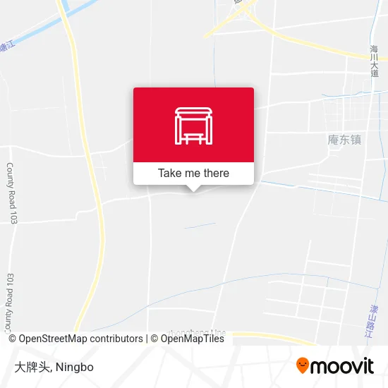 大牌头 map