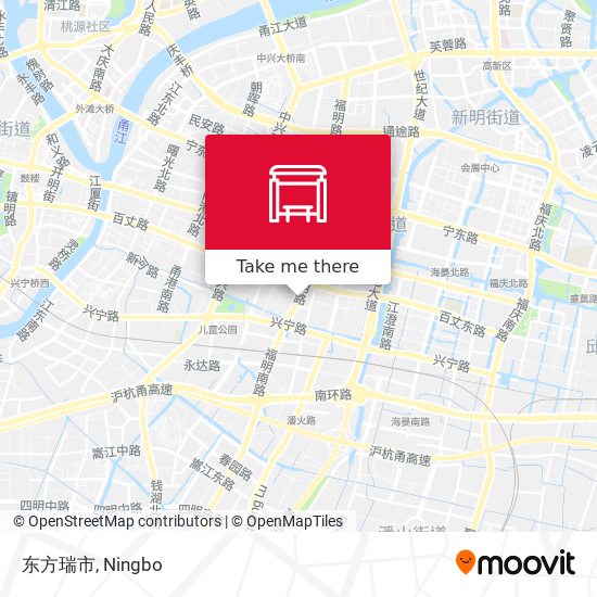 东方瑞市 map