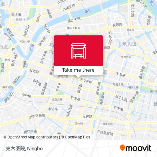 第六医院 map